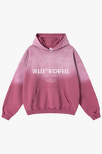 Hoodie Velle Monkey Wash — Vermelho vintage
