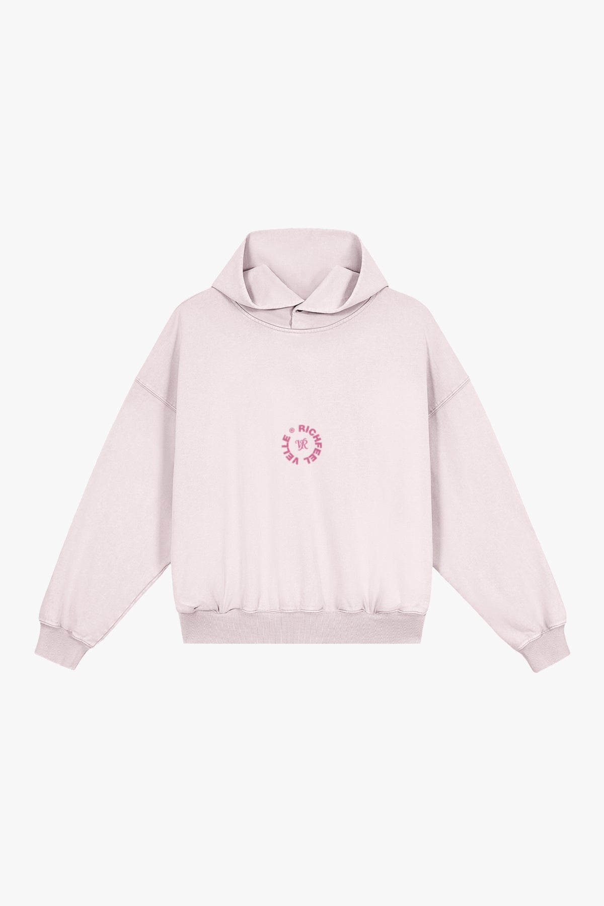 Hoodie Com Logo Velle Em Glitter Rosa