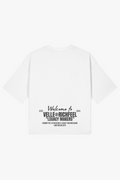 T-shirt boxy Welcome to Velle