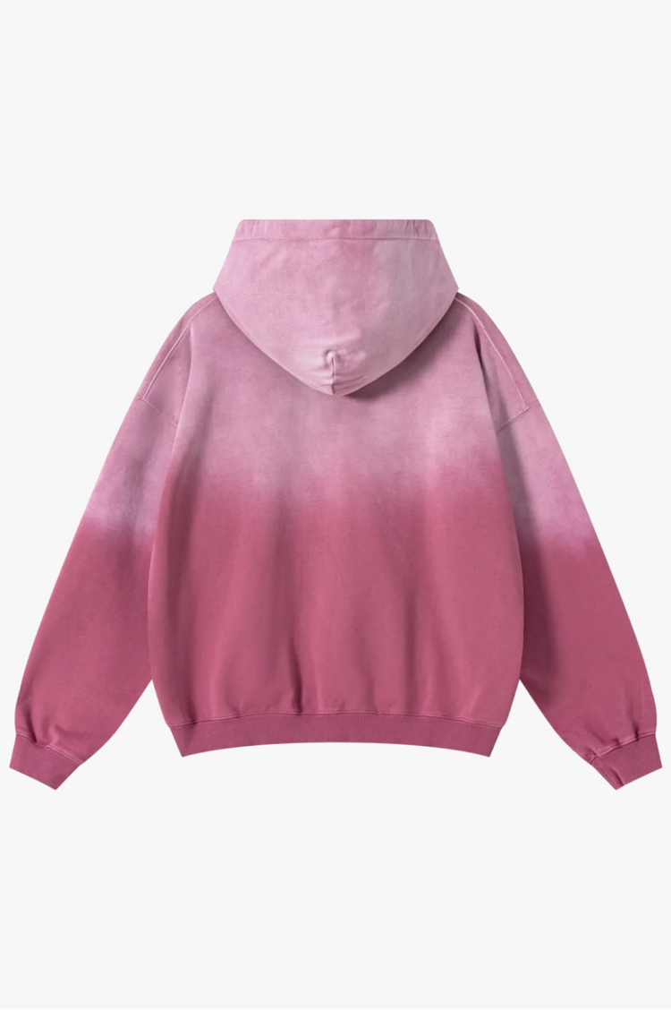 Velle Monkey Wash Hoodie — Vintage red