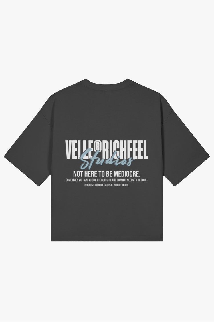Camiseta boxy Velle Vintage — Gráfico en la parte delantera y trasera