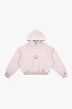 Hoodie Com Logo Velle Em Glitter Rosa