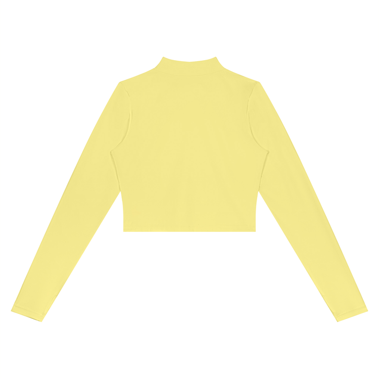 Chaqueta corta de mujer para gimnasio