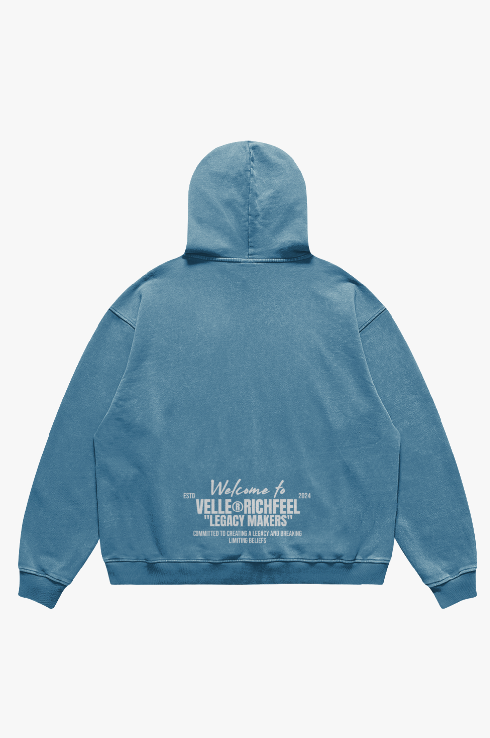 Sudadera oversized Velle — Arte blanca