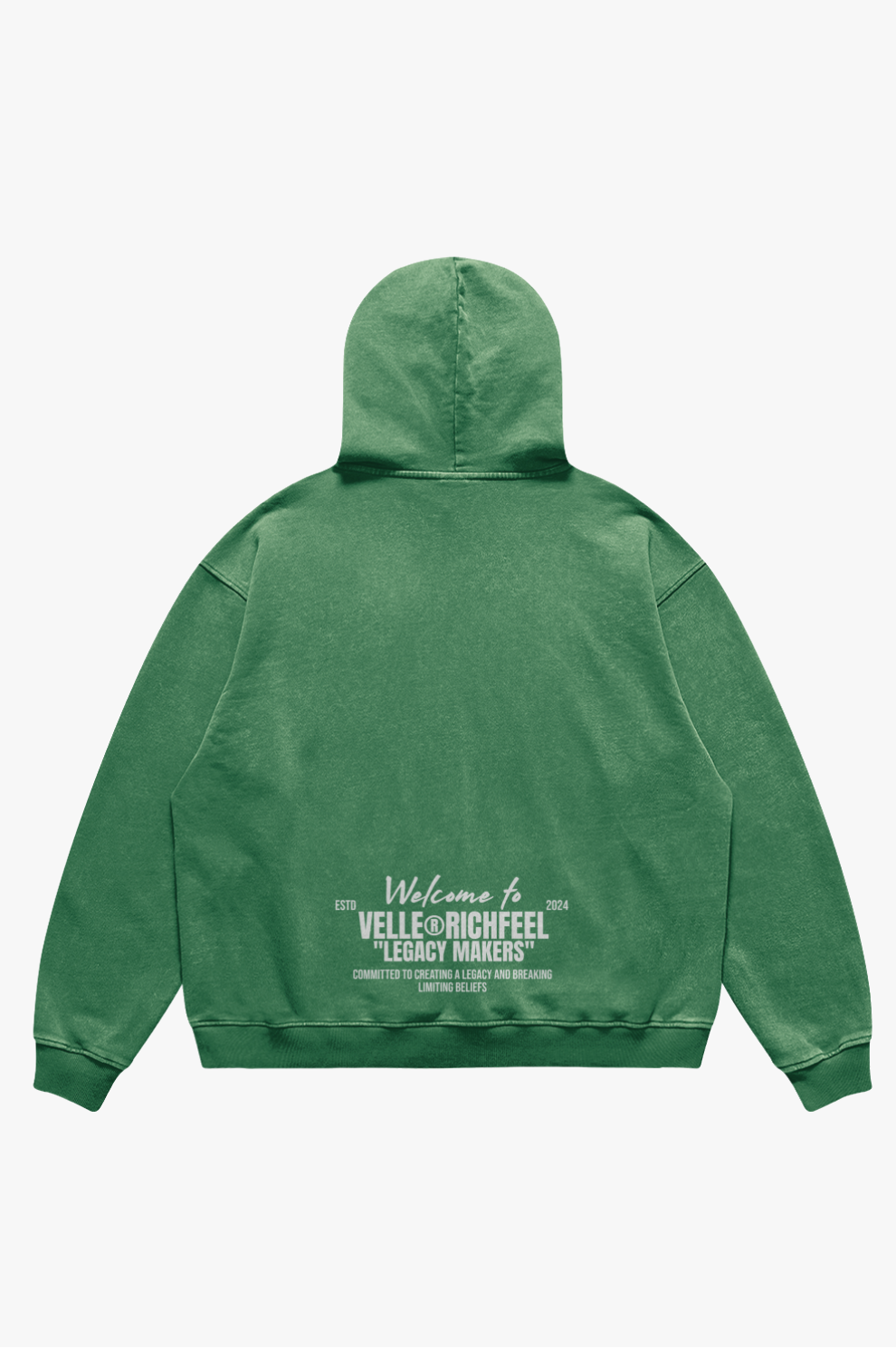 Sudadera oversized Velle — Arte blanca