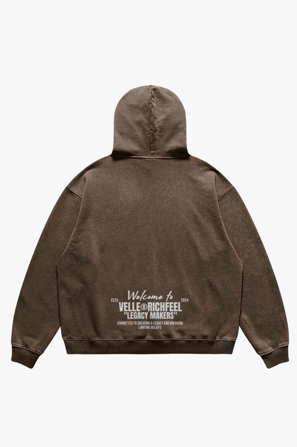 Sudadera oversized Velle — Arte blanca