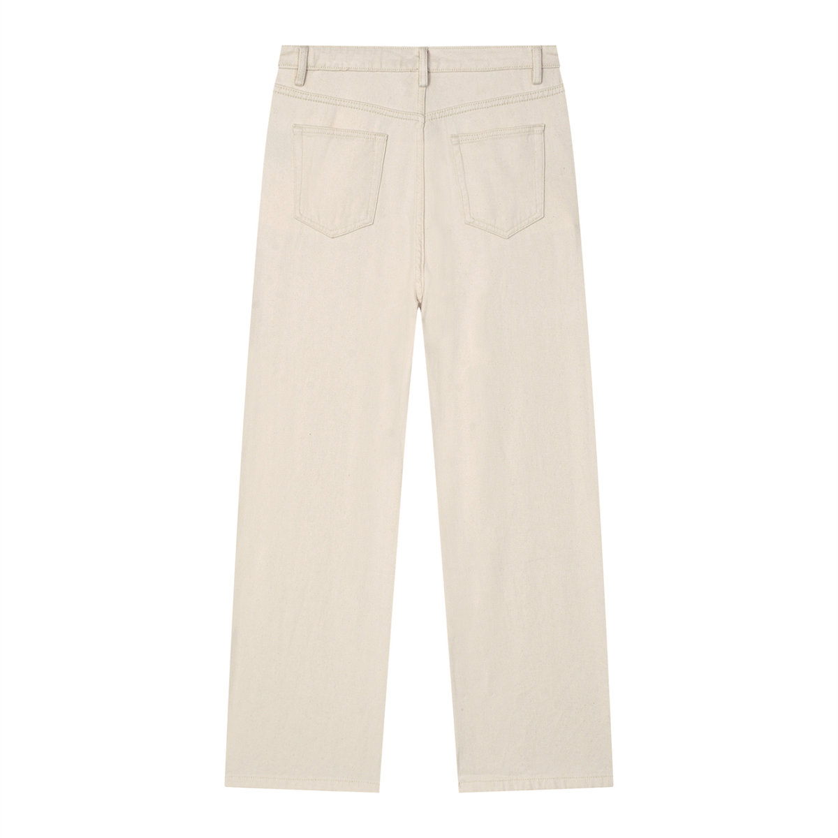 Calça Jeans Masculina de Corte Reto com Lavagem Vintage