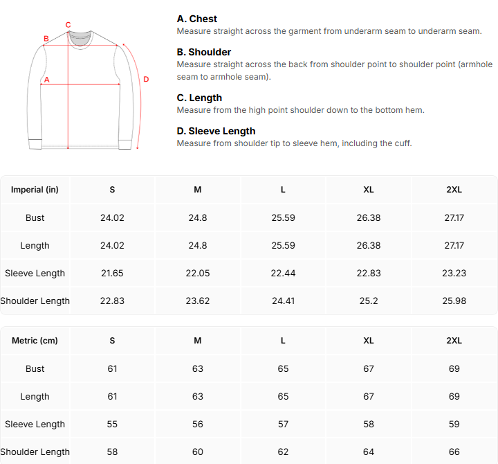 Size &amp; fit guide