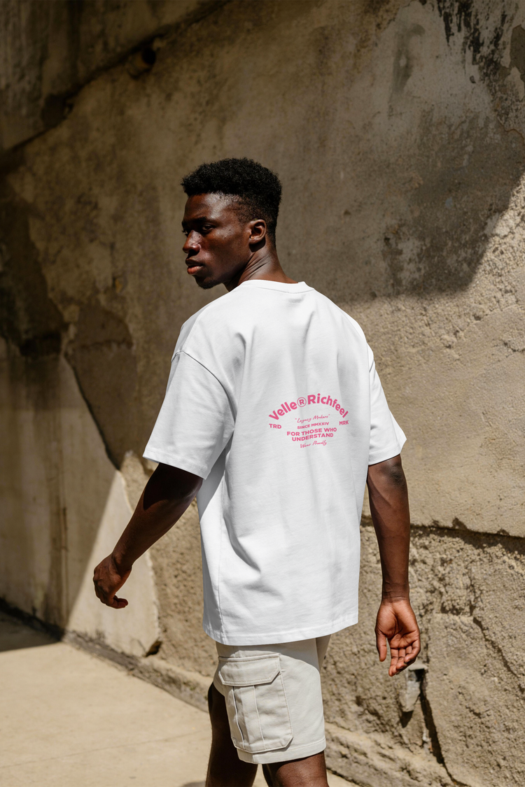 Camiseta boxy Velle — Arte que brilla en la oscuridad
