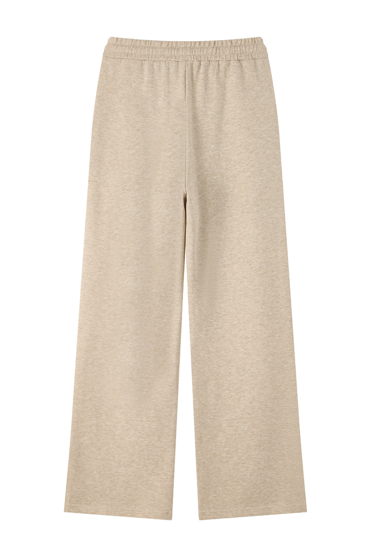 320GSM Men's Old Money Textured Straight-Leg Pants Haze Gold