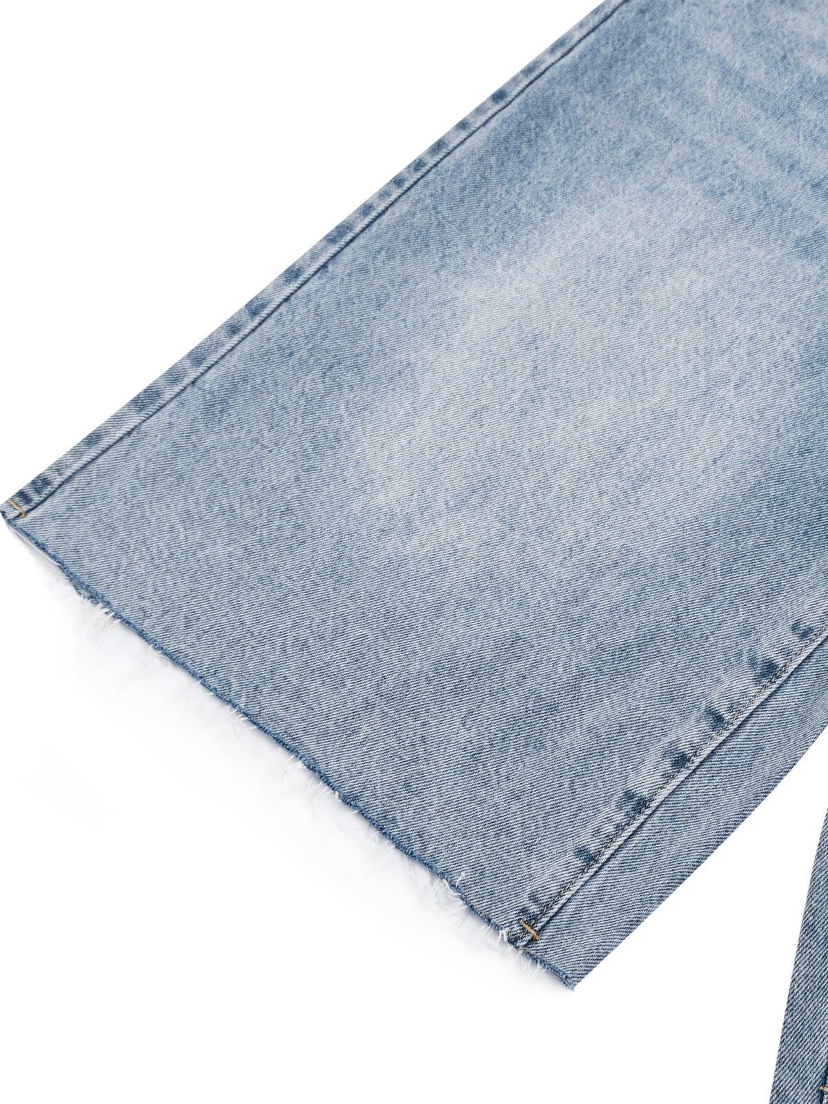 Bermudas de ganga Vintage de Perna Larga para Homem