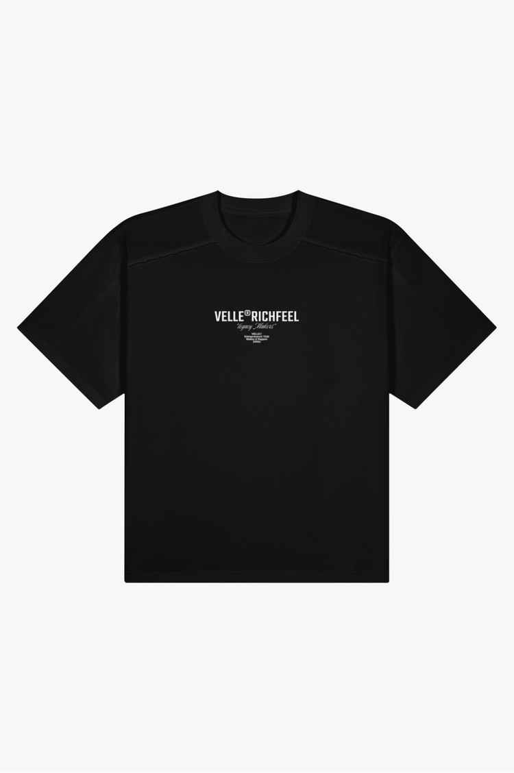 Camiseta unisex Velle — Letras blancas