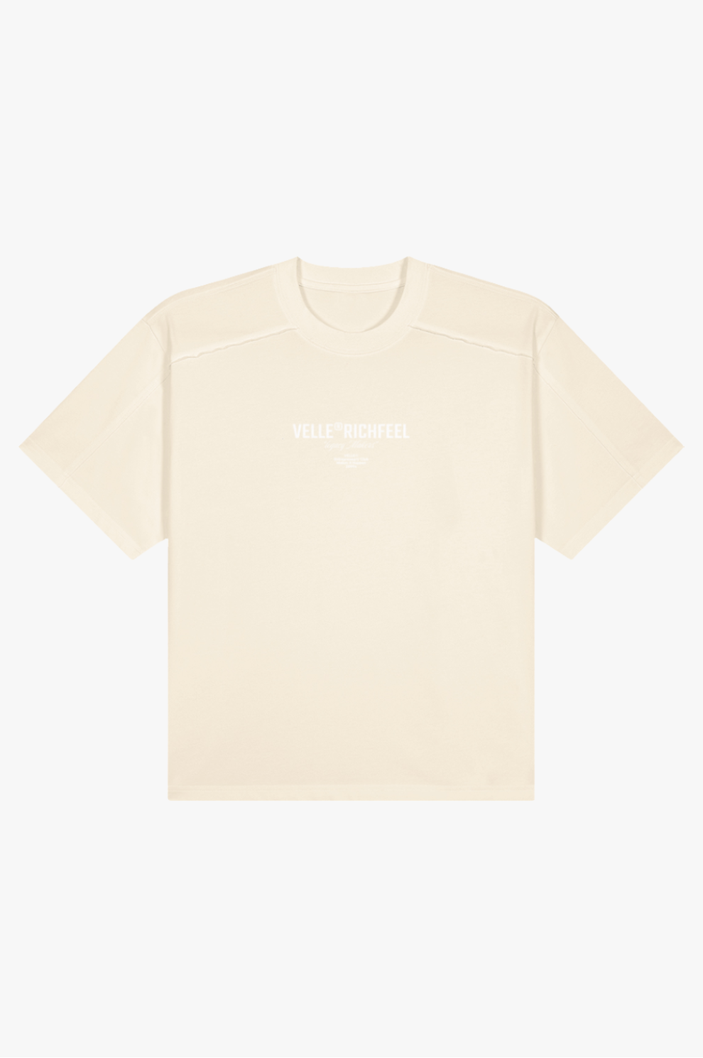 T-shirt unissexo Velle — Letras brancas